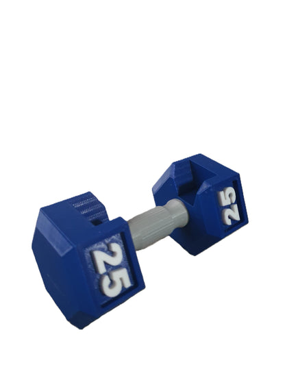 Dumbbell Fun Business Card Holder Carrier House Customizable Design Fitness Gym