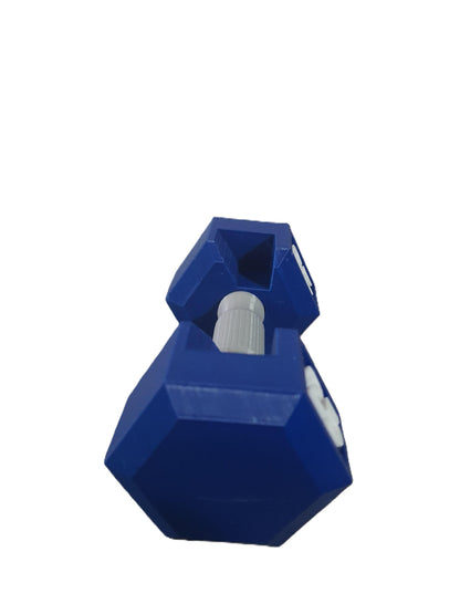 Dumbbell Fun Business Card Holder Carrier House Customizable Design Fitness Gym