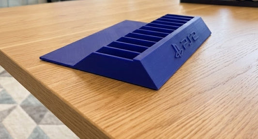 Blue PlayStation 2 Holder Sony Storage PS2 Desk Buddy Organizer Space Saver New