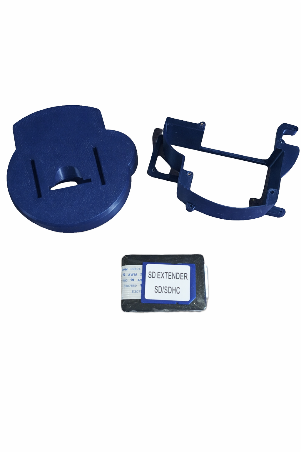 GC Loader Mount Tray Kit with SD Extension Cable for GameCube Jet Black Purple Indigio Satin Silver Spice Orange Bundle DOL-001 New Custom