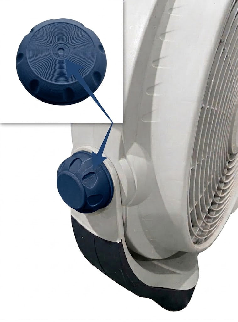 Repair Replacement Part Lasko 20" 3300 3302 Models Wind Machine Fan Knob 2 Pack