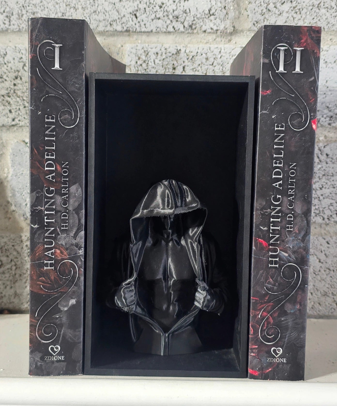 Haunting Adeline Inspired Miniature Diorama Shelf Insert | Possessive Morally Grey Villain Aesthetic for Spicy TikTok Girls Libra
