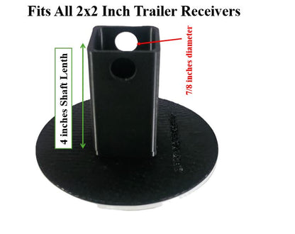 Brazil Flag Soccer Hitch Cover - FIFA World Cup Fan Trailer Hitch Protector | Brazilian Soccer Accessory for Tailgates Selecao Supporters