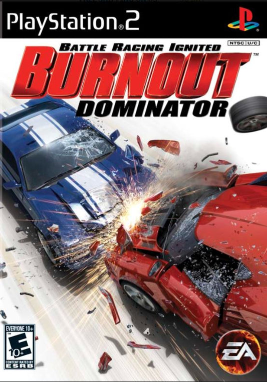 Burnout Dominator (Sony PlayStation 2, 2007) Complete Near Mint Game Disc Clean