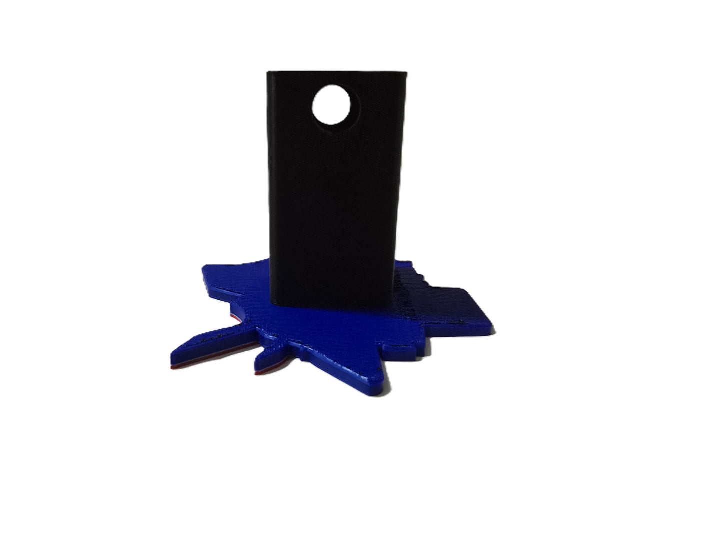 Denton Ryan Raiders Trailer Hitch Cover Cap Plug – Fits 2" Receiver Truck SUV – Red Black Raider Nation Football Gift