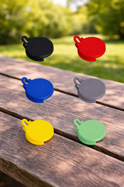 6 Pack Fly Wasp Bug Deterrent Reusable Soda Can Pop Drink Cover Lid Saver Eco