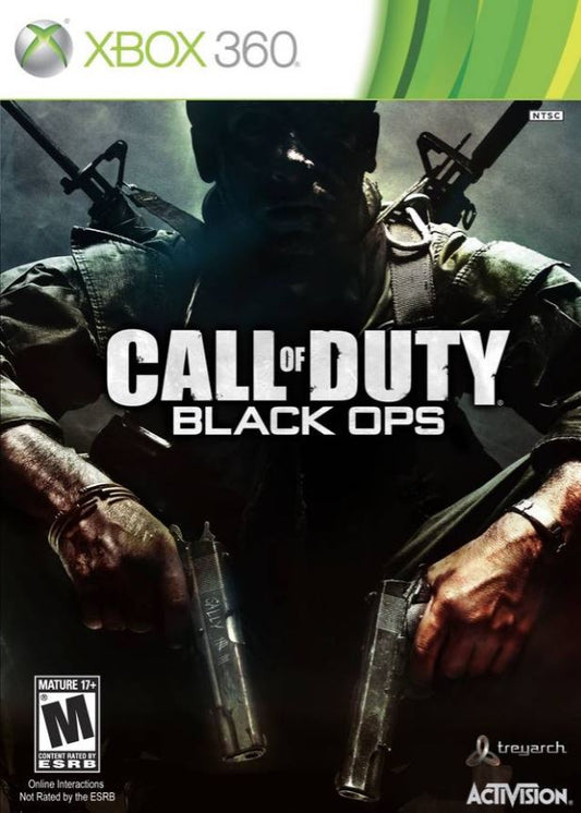 Call of Duty Black Ops Microsoft Xbox 360 Complete Manual Near Mint Free Ship
