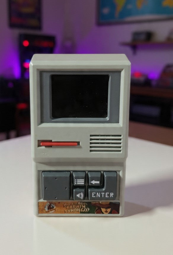Carmen Sandiego 2019 Handheld Game – Where in the World Is Retro 90s Electronic Handheld Gift for Gamers & Collectors
