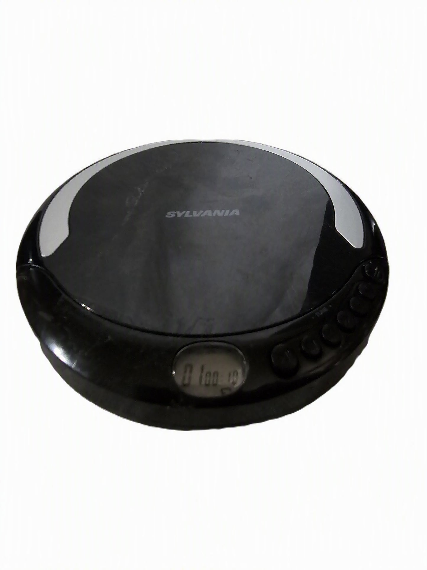 Sylvania Personal Compact Portable CD Player Black with Stereo Earbuds