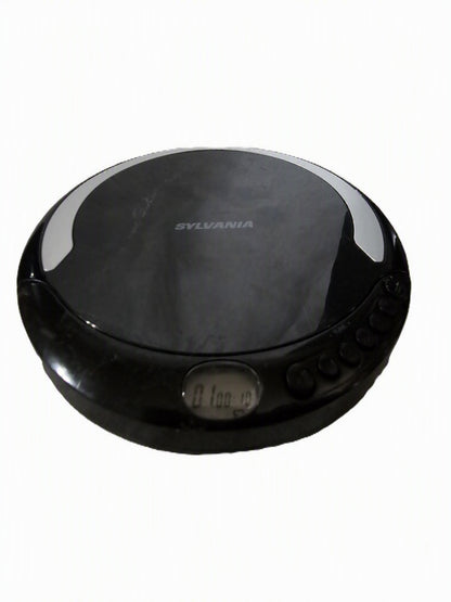 Sylvania Personal Compact Portable CD Player Black with Stereo Earbuds