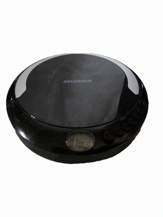 Sylvania Personal Compact Portable CD Player Black with Stereo Earbuds