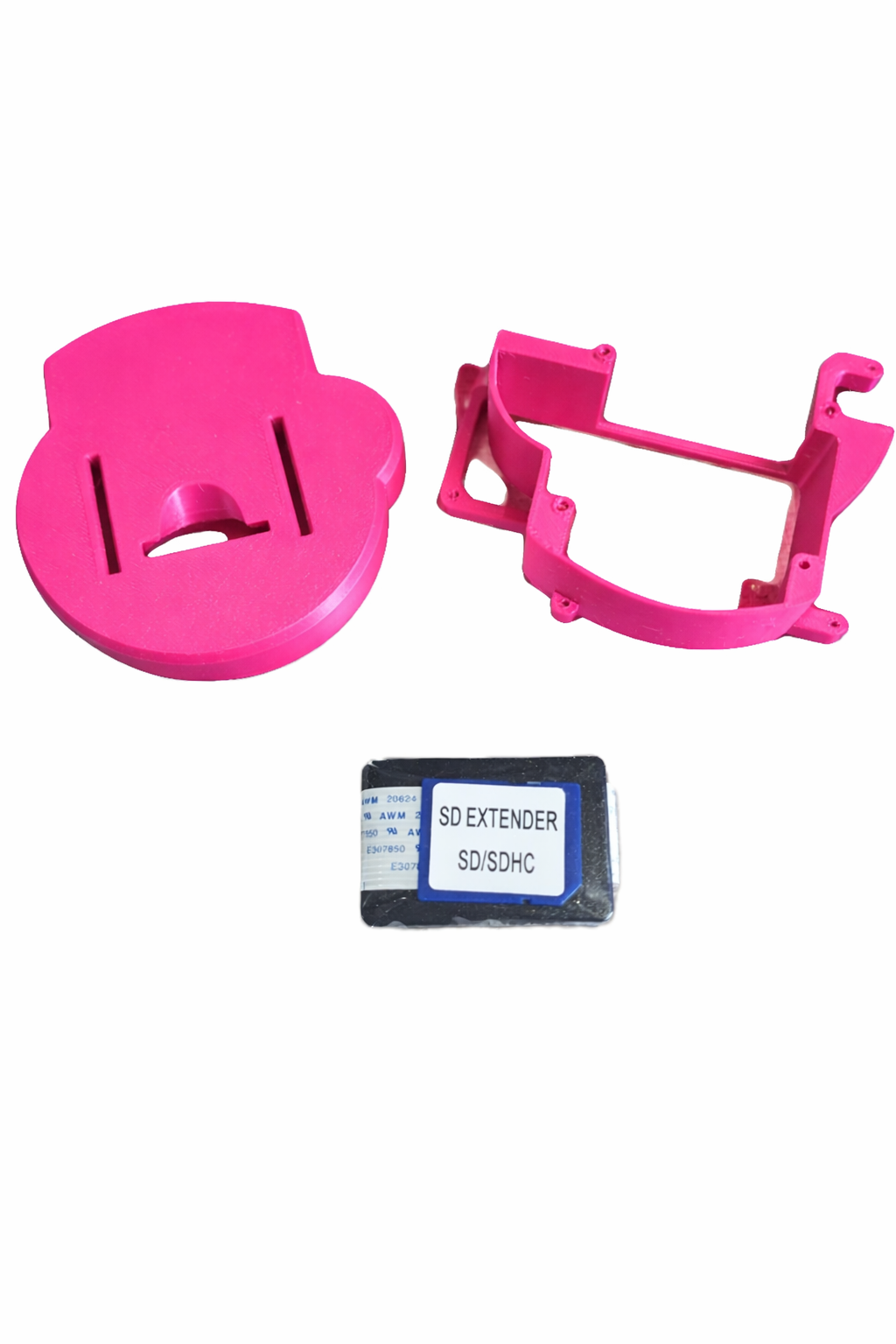 GC Loader Mount Tray Kit with SD Extension Cable for GameCube Jet Black Purple Indigio Satin Silver Spice Orange Bundle DOL-001 New Custom