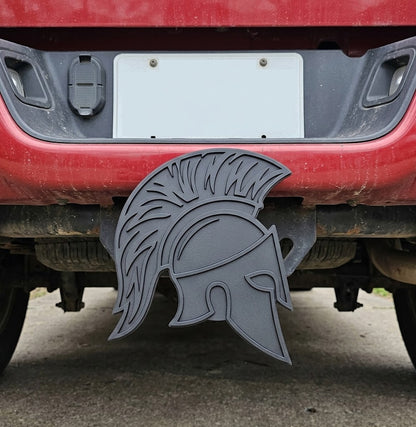 Spartan Helmet Trailer Hitch Cover Plug Cap Greek Warrior Truck SUV Receiver 2 Inch Decor