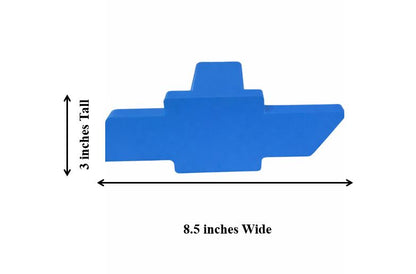 Chevrolet Chevy Truck Large 8x3 Bowtie Cover Plug Cap Tow Hitch 1500 Silverado