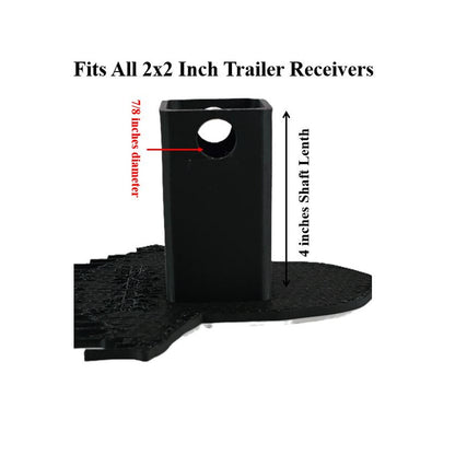 Tactical Military Soldier Trailer Hitch Receiver Cover Towing Plug Cap Decor Truck SUV Army Marine Veteran Gift Durable Outdoor Accessory