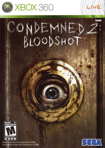 Condemned 2: Bloodshot (Microsoft Xbox 360, 2008) Complete Clean Near Mint 68020