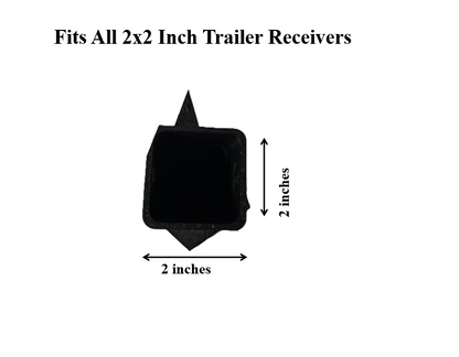 Converse Judson Rockets J Highschool Football Baseball Basketball Sports Red Logo Trailer Hitch Receiver Cover Plug 2" Receiver