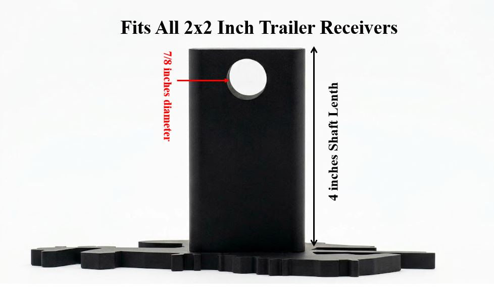 Ghost Face Trailer Hitch Plug Scream Mask Christmas Truck Receiver Cap Santa Horror Accessory Gift Black