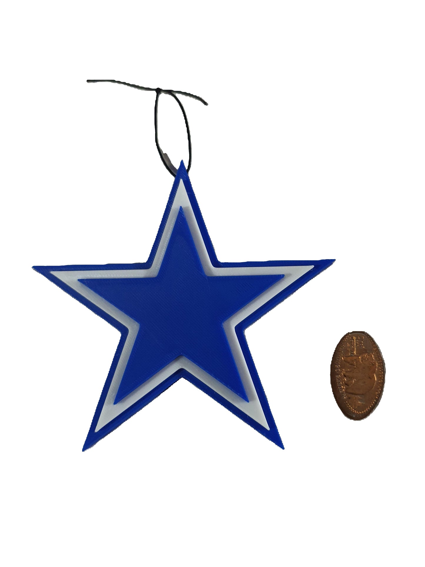 Dallas Cowboys Star Hanger for Rearview Mirror NFL Fan Car Accessory Customize