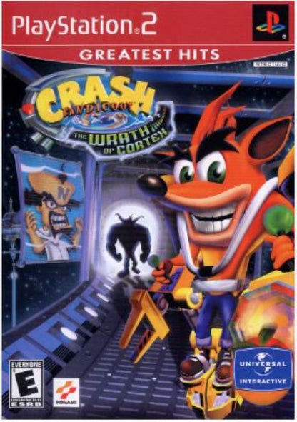 Crash Bandicoot Wrath Of Cortex PS2 PlayStation 2 2001 Platformer Tested Very Good Complete Collector Registration Card Original Classic