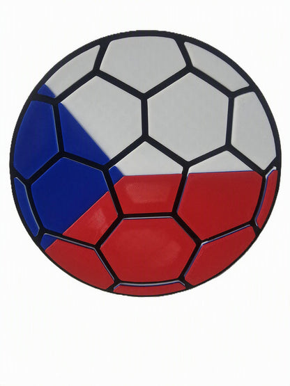 Czech Republic Trailer Hitch Cover - FIFA World Cup Football Soccer Fan