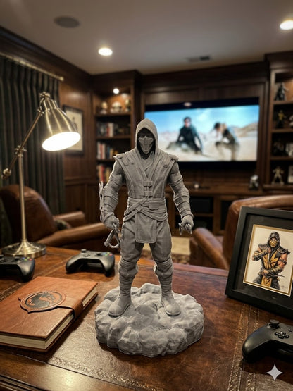 Scorpion Model Figure 8" DIY Paint Sumer Project Collector Paint Handmade Gray