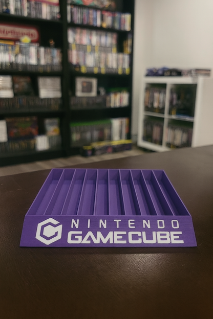 Nintendo GameCube Holder Indigo Purple DOL-101 Videogames Holder Organization