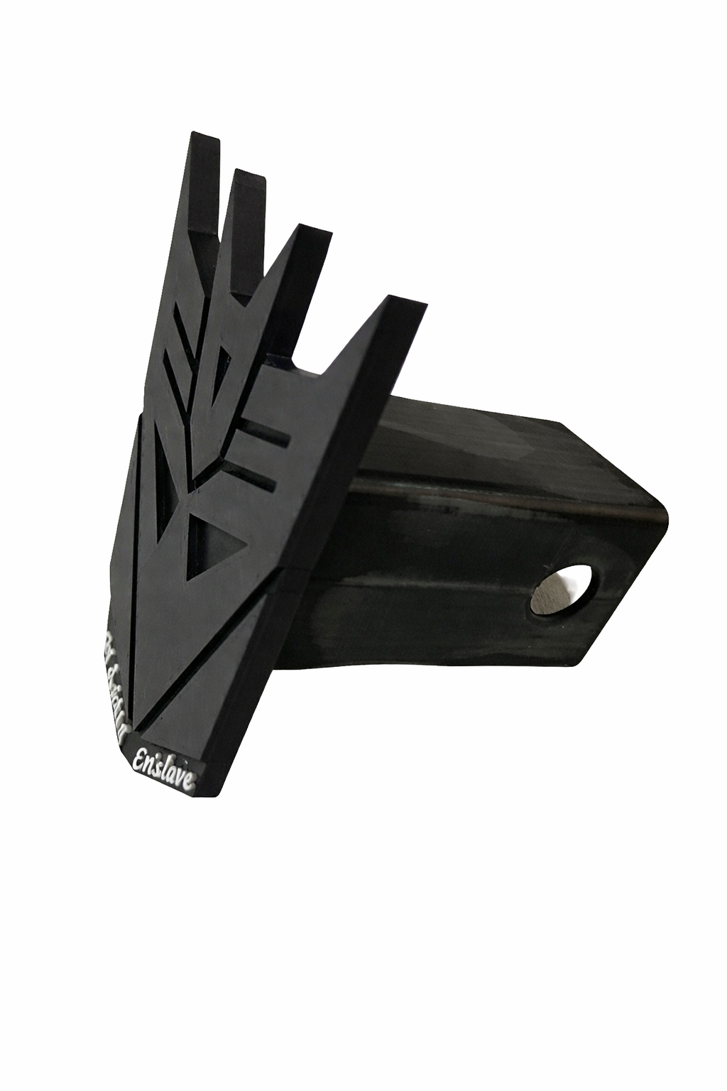 Dark Evil Black Transformers Deception Trailer Hitch Receiver Cover Plug Cap