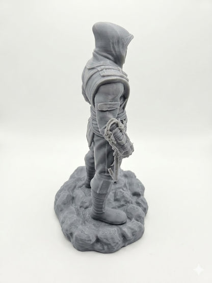Scorpion Model Figure 8" DIY Paint Sumer Project Collector Paint Handmade Gray