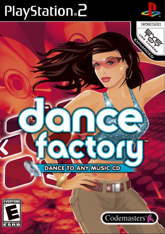 Dance Factory PS2 PlayStation 2 New Factory Sealed - Dance Mat Game - New Sealed - Music Rhythm Game - CodeJem - Black Label