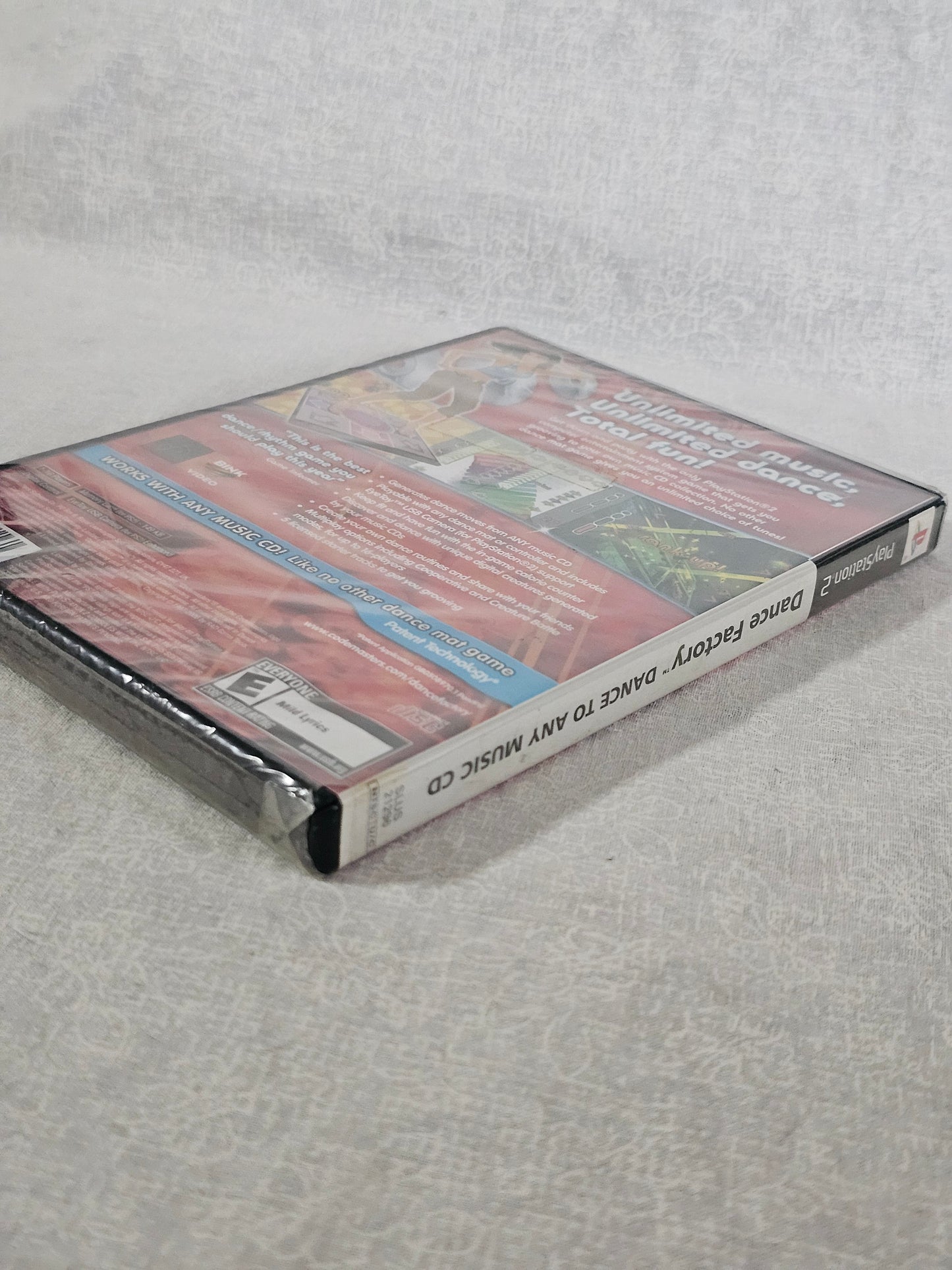 Dance Factory PS2 PlayStation 2 New Factory Sealed - Dance Mat Game - New Sealed - Music Rhythm Game - CodeJem - Black Label
