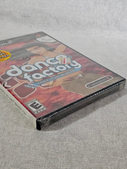 Dance Factory PS2 PlayStation 2 New Factory Sealed - Dance Mat Game - New Sealed - Music Rhythm Game - CodeJem - Black Label