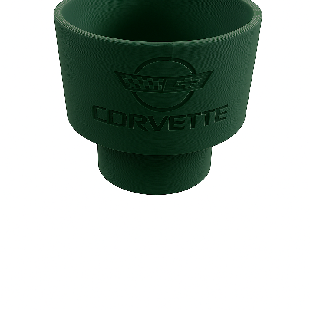 Cup Holder Plastic Liner 1984-1996 Corvette C4 Center Console Adapter - C4 Corvette Drink Holder Insert Replacement for Corvette Owners