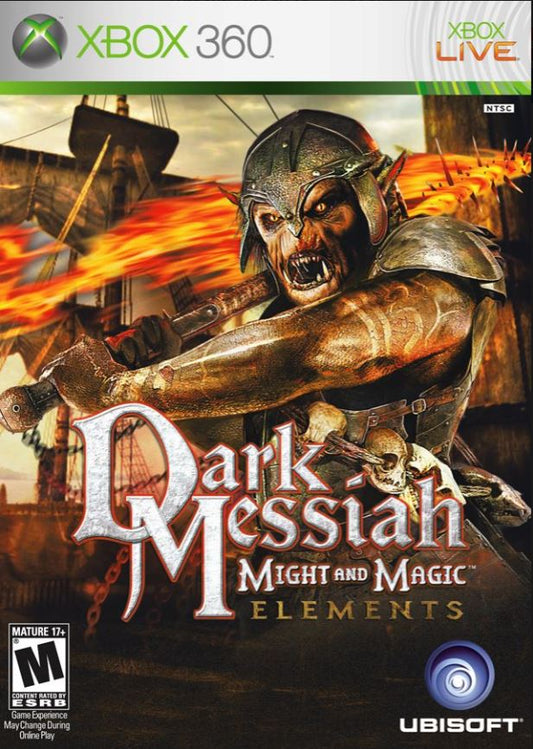 Dark Messiah: Might and Magic Elements (Microsoft Xbox 360, 2008) Game Disc VG