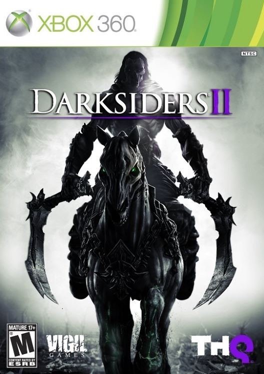 Darksiders II (Microsoft Xbox 360, 2012) Complete CIB Tested & Working - Action Adventure RPG - Death Sequel - Good Disc+Case+Manual - THQ