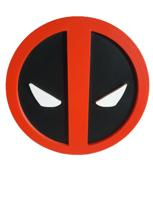 Deadpool Custom Hitch Cover Plug Fits 2" Receivers 3D Printed Truck Accessory