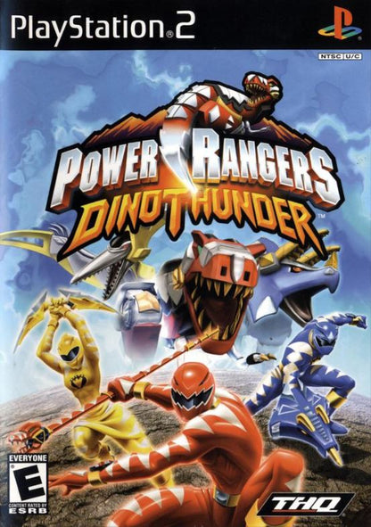 Power Rangers: Dino Thunder (Sony PlayStation 2, 2004) Game Disc Very Good VG