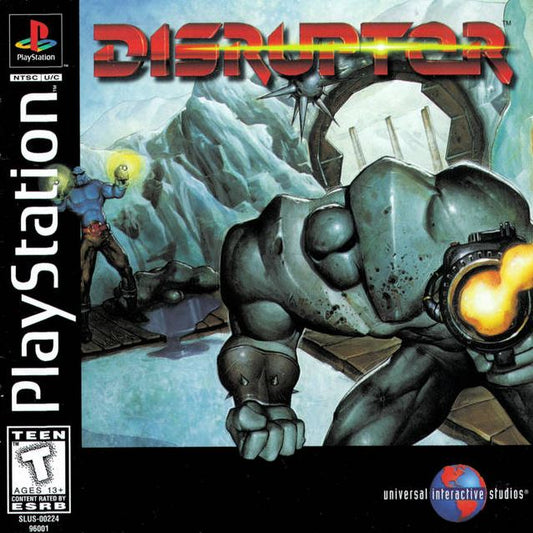 Disruptor (PlayStation, PS1, 1996) Game Disc Very Good Insomniac SLUS-00224
