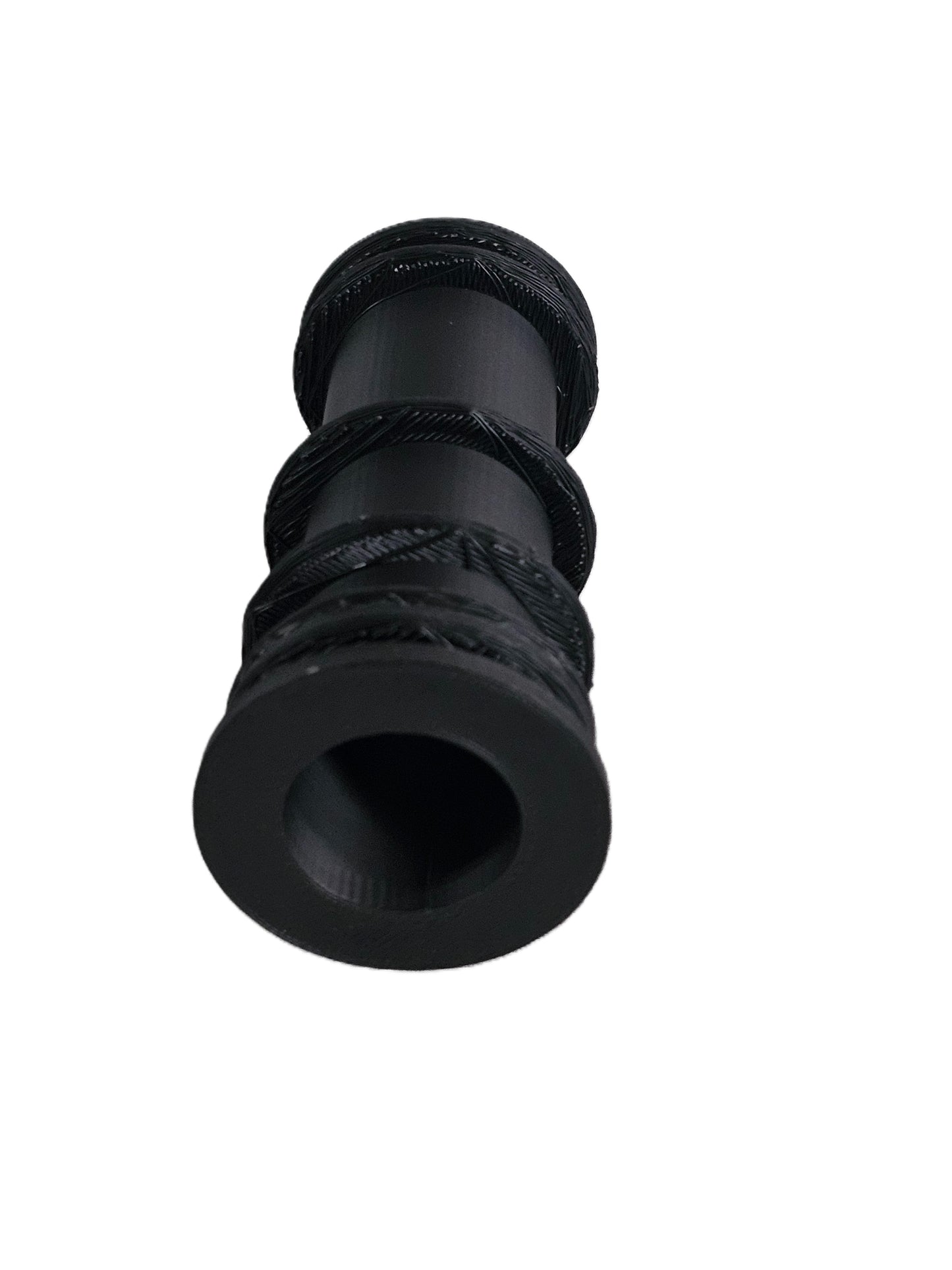 4-Pack Douglas 238B Plastic Swivel Chair Stool Insert Bushing 2-1/16" x 2-3/8" x 4" Black Replacement Sleeve Part