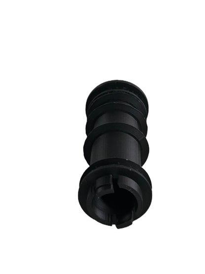 4-Pack Douglas 238B Plastic Swivel Chair Stool Insert Bushing 2-1/16" x 2-3/8" x 4" Black Replacement Sleeve Part