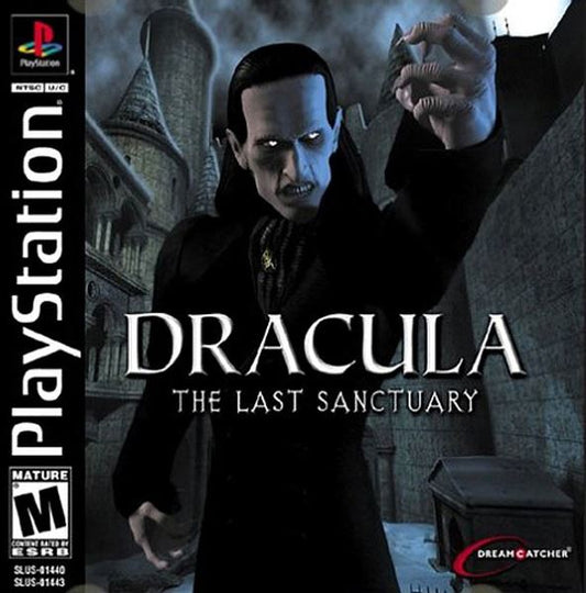 Dracula: The Last Sanctuary (PS1, 2002) Disc 2 Reg card Manuel SLUS-01443