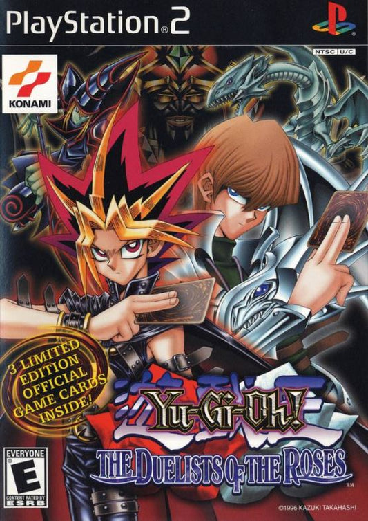 Yu-Gi-Oh Duelists of the Roses (Sony PlayStation 2 PS2, 2003) Disc Near Mint NM