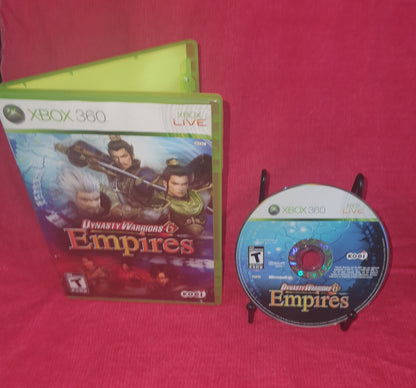 Game case and disc titled 'Empires' on a red background