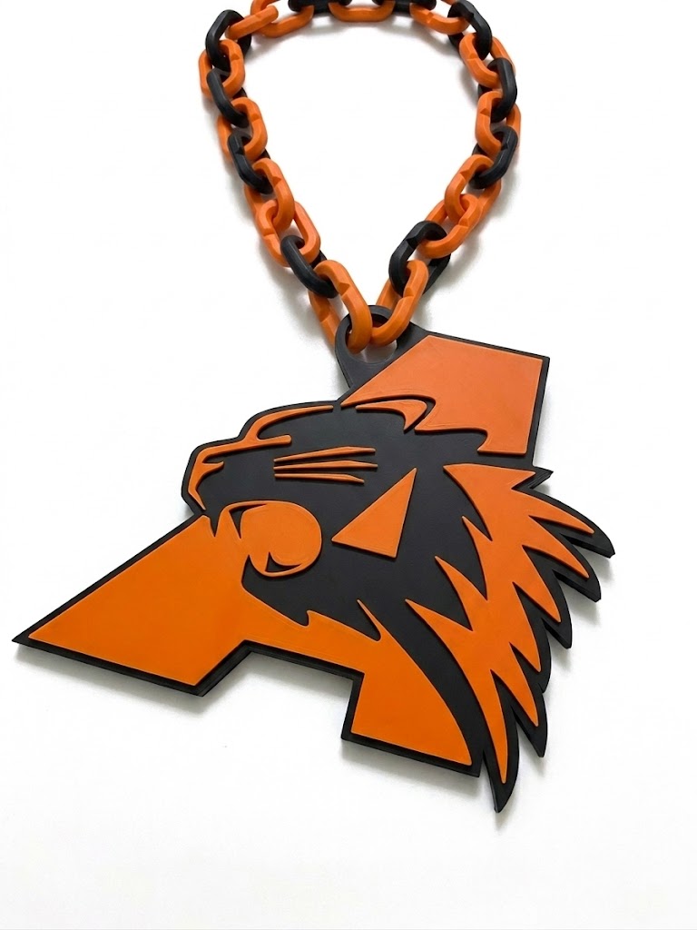 Aledo Bearcats Hype Chain - Texas Fort Worth Spirit Gear for Football, Baseball, Softball, Basketball, Tennis | Booster Clubs & Cheer Squad