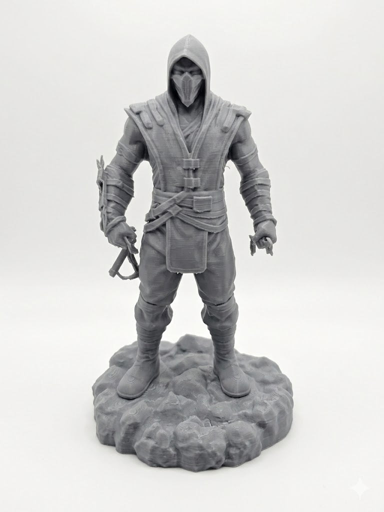 Scorpion Model Figure 8" DIY Paint Sumer Project Collector Paint Handmade Gray