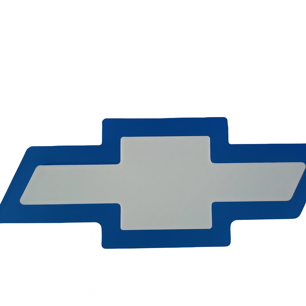 New Chevrolet Chevy Truck Large Blue Bowtie Cover Plug Cap Tow Hitch 2" Receiver