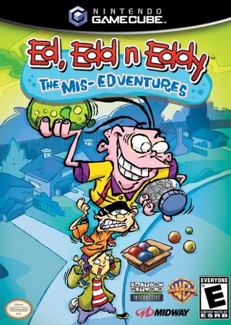Ed, Edd n Eddy: The Mis-Edventures (Nintendo GameCube, 2005) Videogame Near Mint