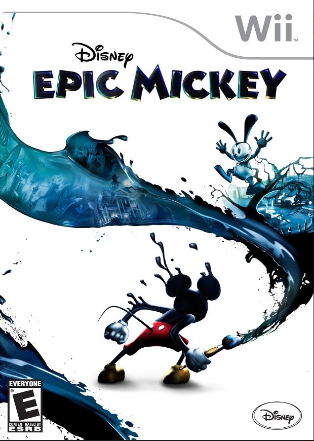 Disney Epic Mickey (Nintendo Wii, 2010) Complete CIB RVL-SEME-USA-B0 Manuel