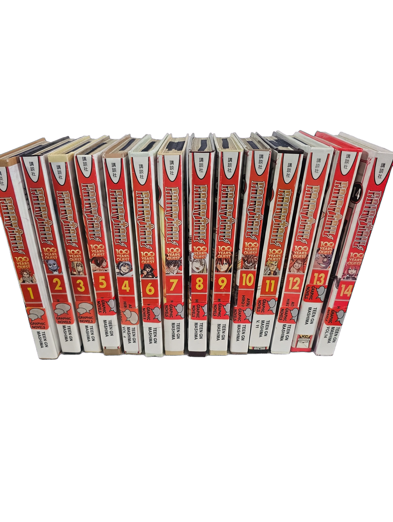 Fairy Tail 100 Years Quest Manga Lot Volumes 1 to 14 - English Hardcover Library Bound - Atsuo Ueda
