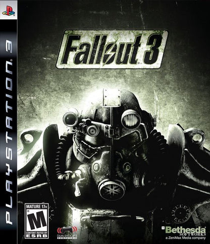 Fallout 3 (Sony PlayStation 3, 2008) Complete CIB Videogame Disc Very Good